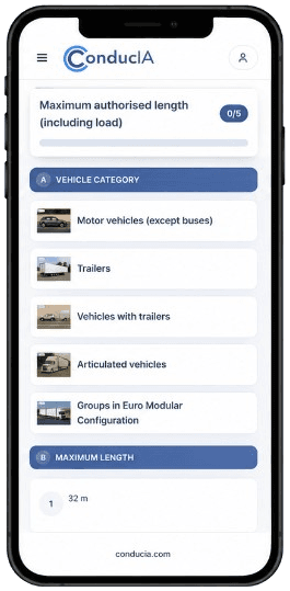 Digital book with the full DGT syllabus in the ConducIA app